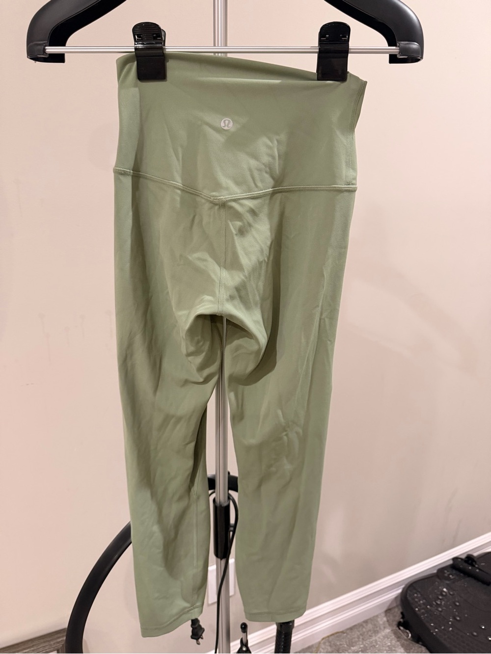 lululemon athletica crop high -Rise Sage Green Leggings